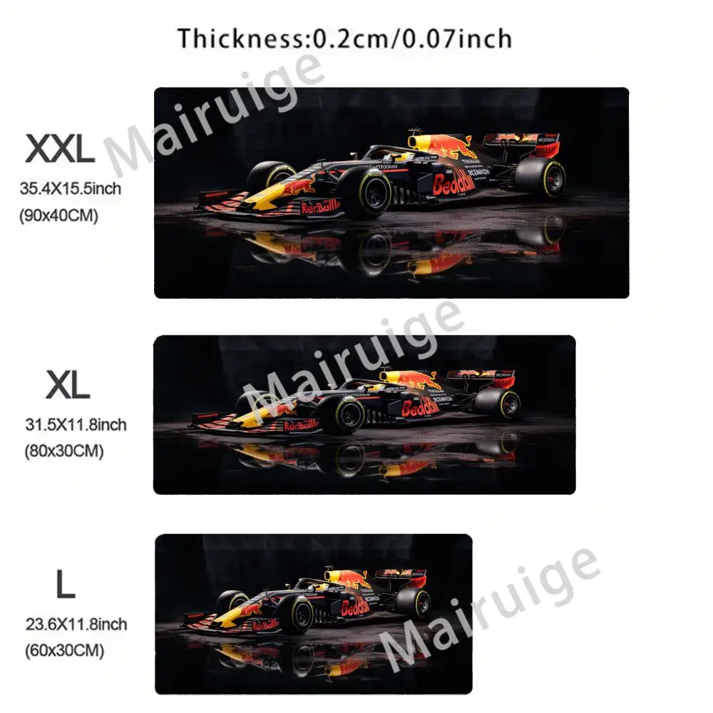 Pc Gaming Laptop F1 Racer 33 Number Mouse Pad Gamer Keyboard Non-slip Mat Computer Accessories Mausepad Deskmat Mousepad Cabinet