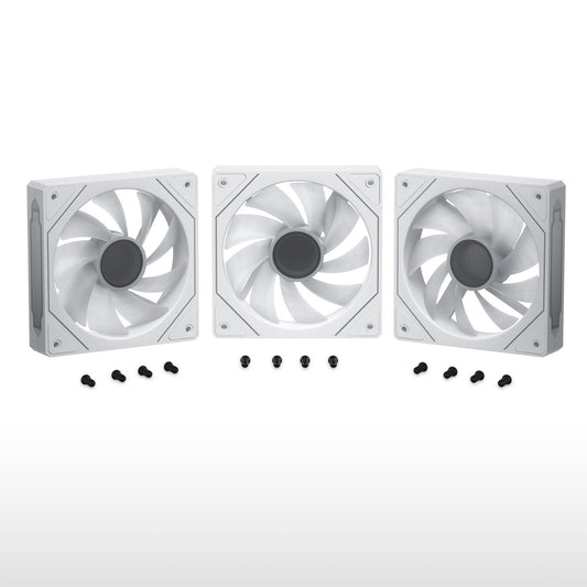 3 Pack120mm PC Case Fans ARGB CPU Fan 5V 3PIN Case Cooler Fan 800-1800RPM 4Pin PWM Quiet Case Fans