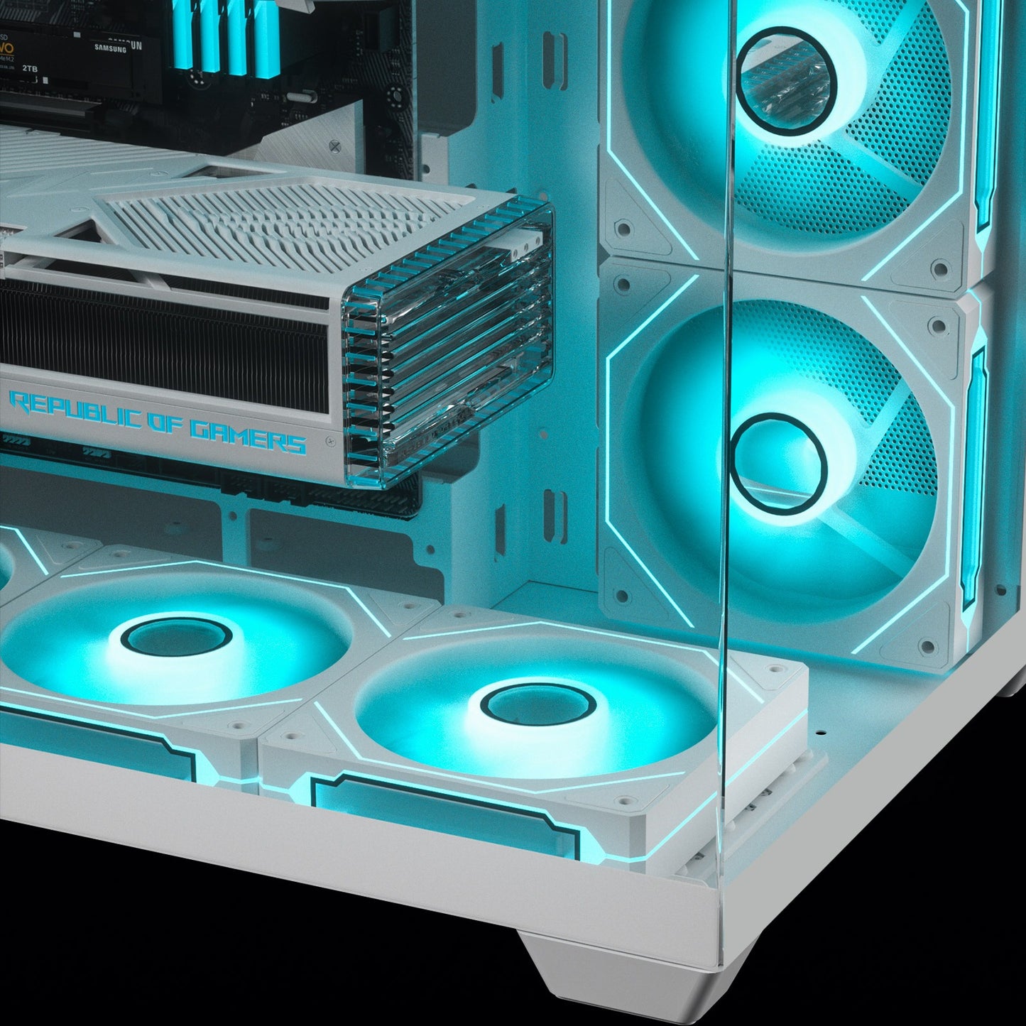 3 Pack120mm PC Case Fans ARGB CPU Fan 5V 3PIN Case Cooler Fan 800-1800RPM 4Pin PWM Quiet Case Fans