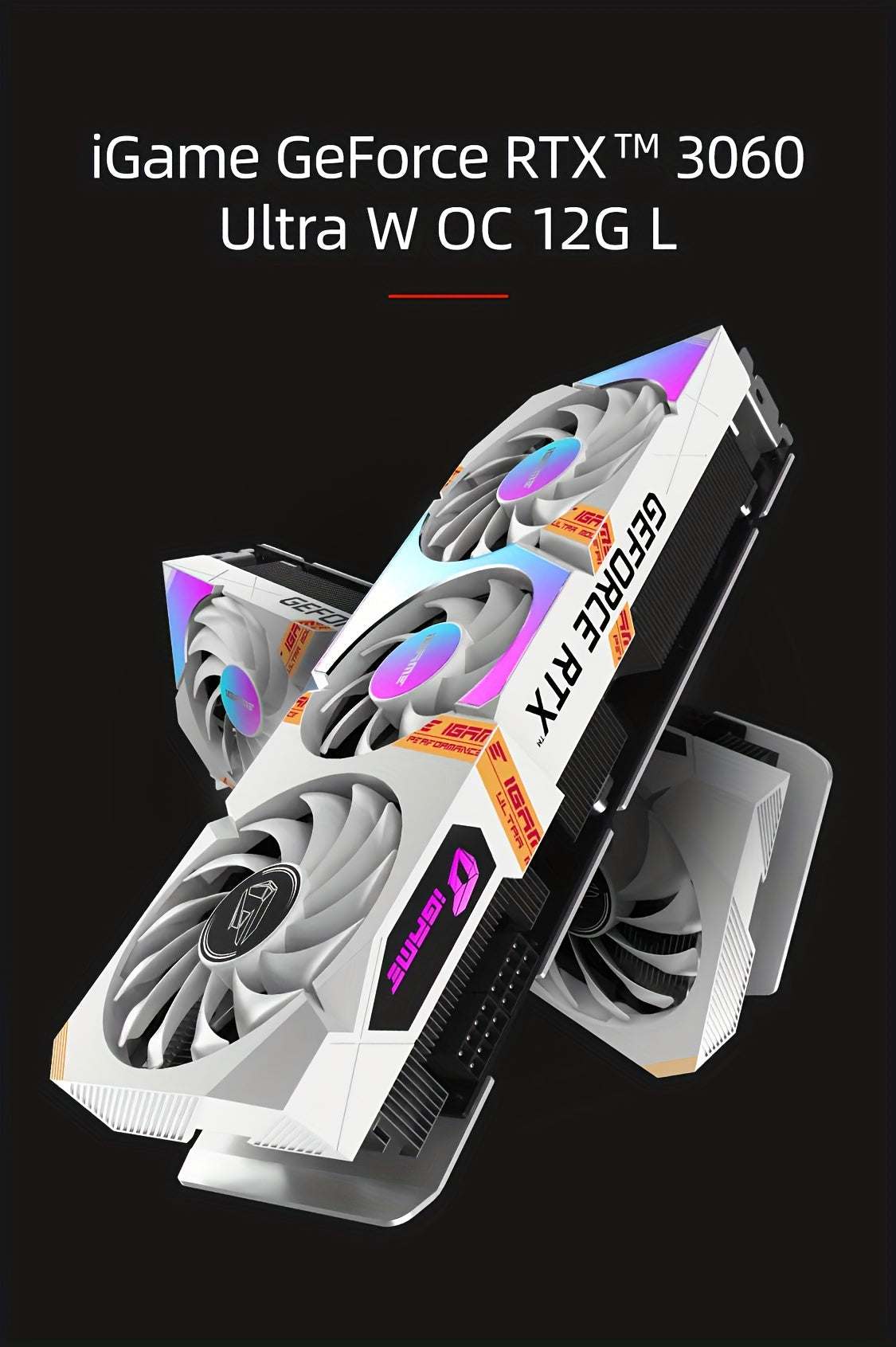 Colorful IGame GeForce RTX 3060 Ultra W OC 12G L, Graphics Card, GPU, Computer Video Card