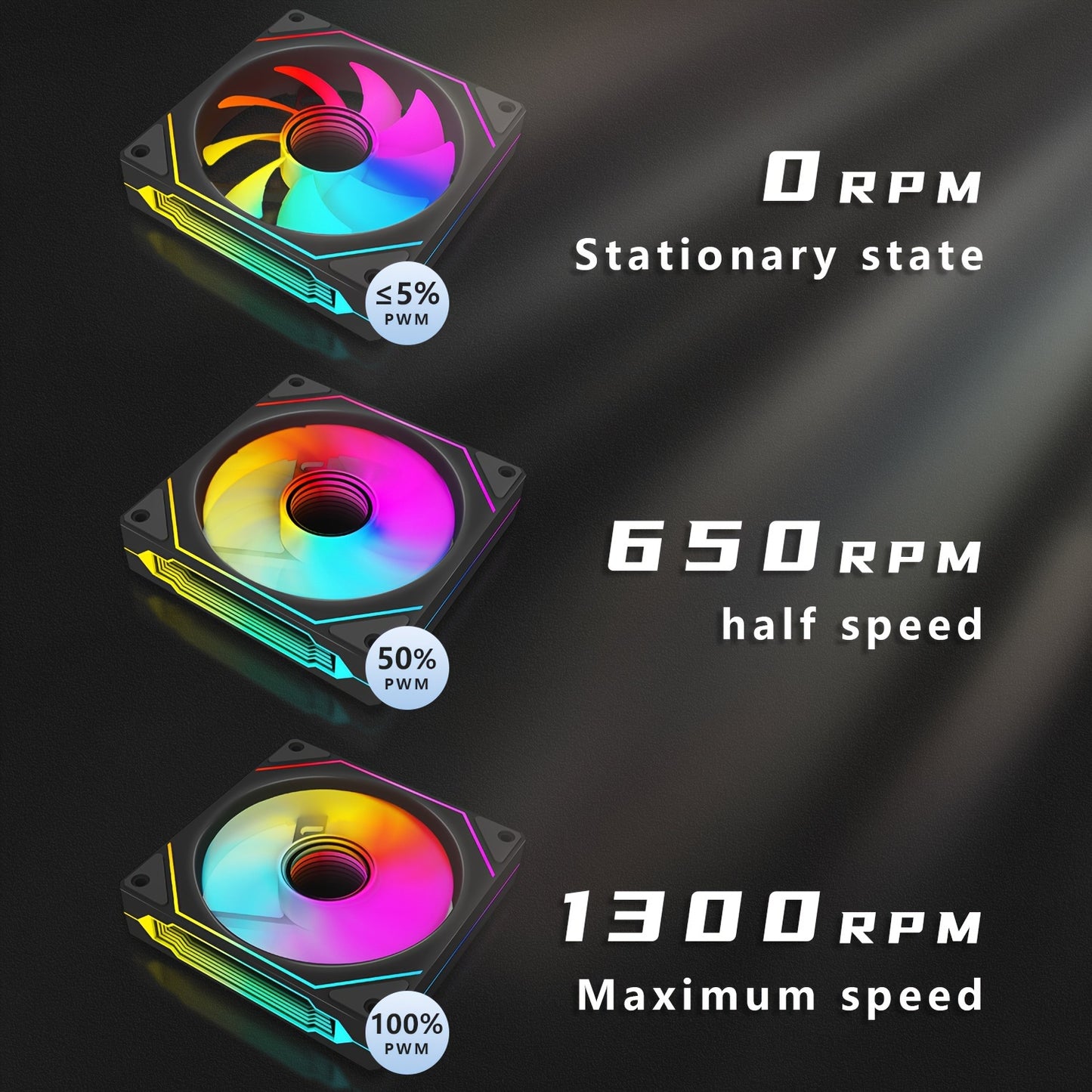 MATX-SLIM ITX Gaming PC Case with 3x120mm ARGB Fans, 270° Full View Tempered Glass Mid Tower, USB 3.0, Air Cooling, Mini-ITX Compatible, Compact Design for Small Spaces, Vibrant Pc Setup | Sleek Midtower | Sleek Construction