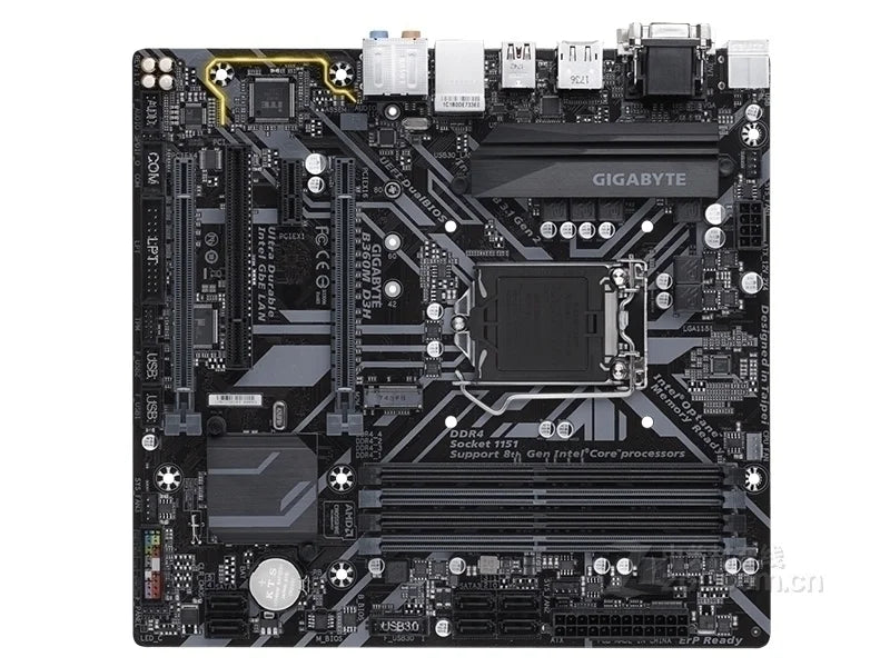 NEW Gigabyte B360M D3H original LGA 1151 DDR4 B360 desktop E-sports game computer motherboards