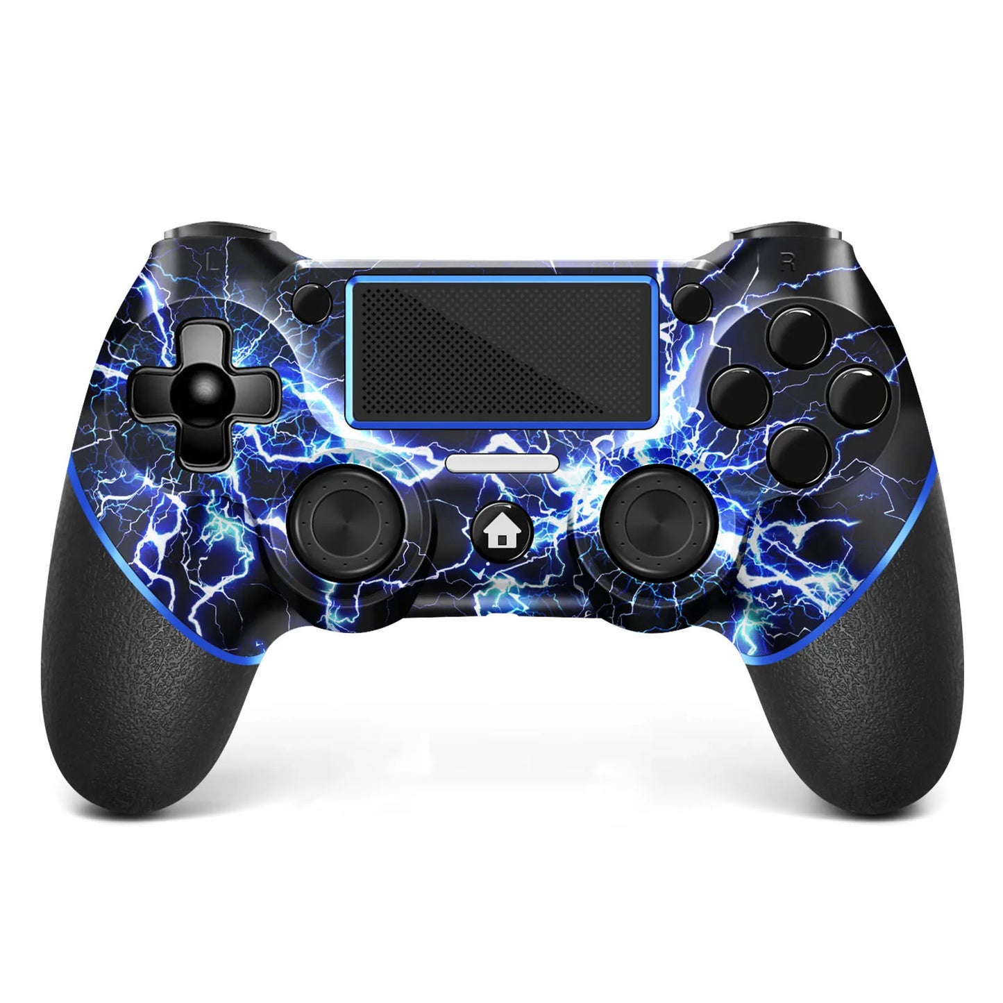 AceGamer Wireless Gamepad for PS4 Controller,with USB C Cable/Double Motors/6-Axis Gyro/3.5mm Audio Jack/Touch Pad Function