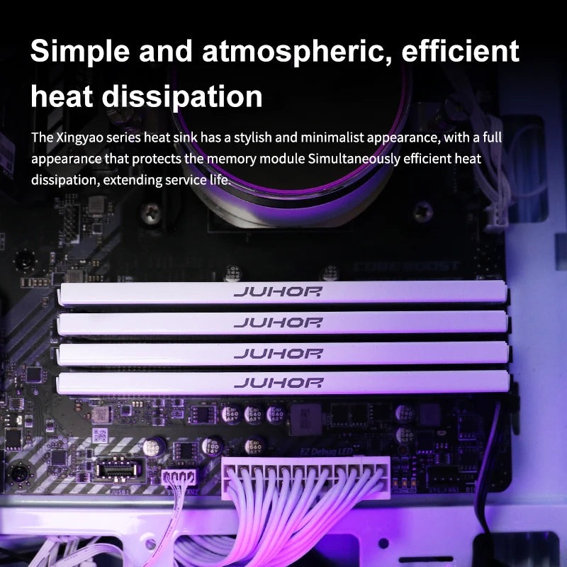 JUHOR DDR4 8GB 16GB 3200MHz 3600MHz Desktop Memory Ram