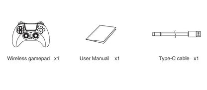 Wireless Game Controller For PC/P4/P3 Six Axis Motion Sensing Vibration Colorful LED Controller With Built-in Touchpad Operation