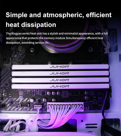 JUHOR DDR4 8GB 16GB 3200MHz 3600MHz Desktop Memory Ram