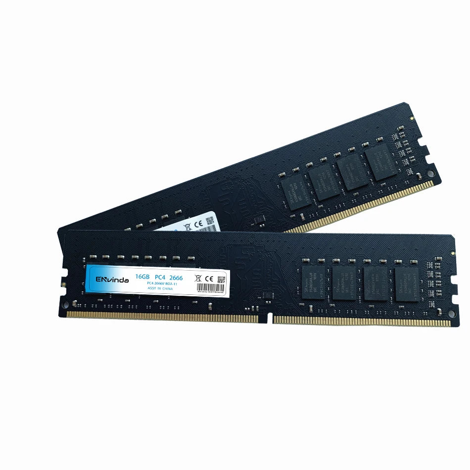ENVINDA DDR4 RAM 8GX2 16GX2 3200MHz RAM 32G 16G Dual Channel DIMM Memoria NO Support AMD CPU Ram 1.35V DDR4 RGB RAM for Desktop