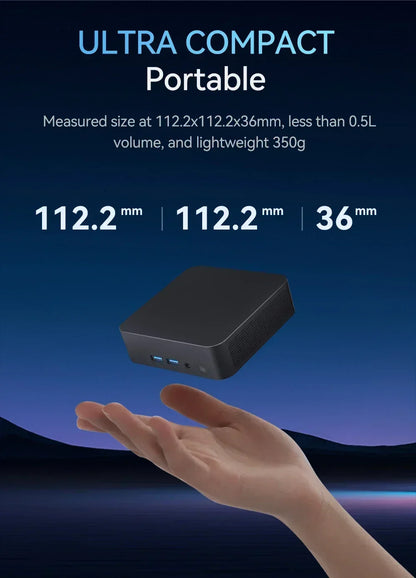 Mini PC Windows 11 pro  Core i9 8950HK 16GB DDR4 1TB SSD PC Gamer Computer Dual WIFI 6 BT5.2 4K HD Mini gaming Pc