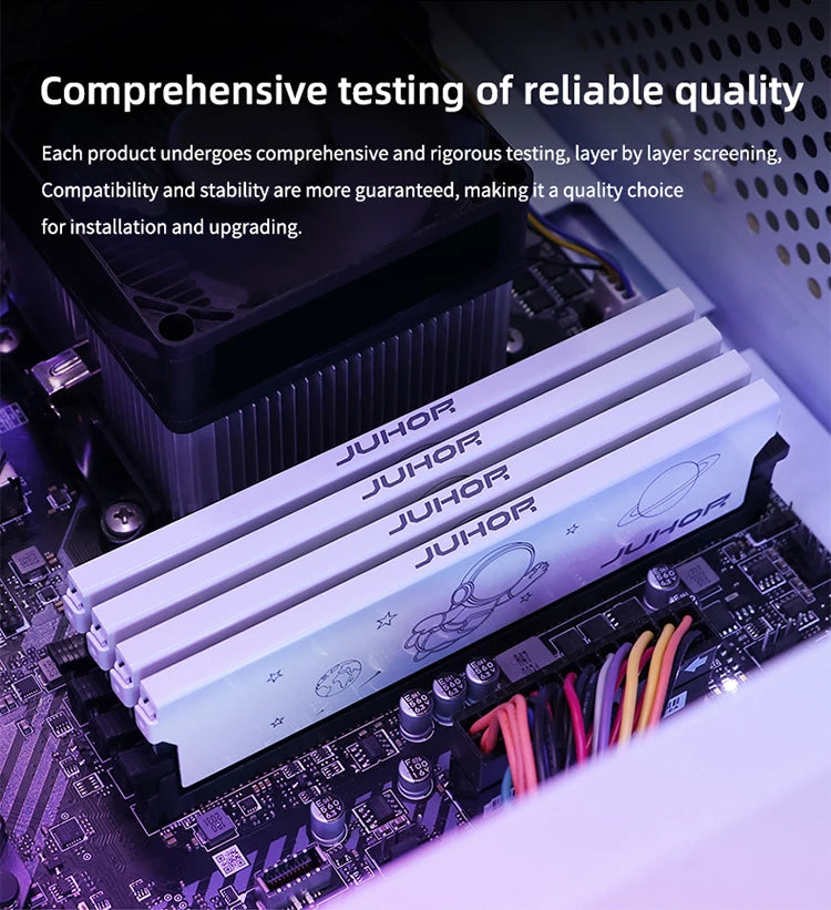 JUHOR DDR4 8GB 16GB 3200MHz 3600MHz Desktop Memory Ram