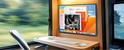 24.5" 144HZ Portable Gaming Monitor 2560x1440 HDR Screen Travel Gaming Computer Display for Steam Deck Laptop Switch PS4 /5 Xbox