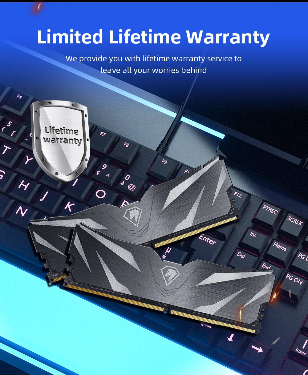 Netac DDR4 RAM Memory DDR4 32GB 16GB 8GB DDR5 4800MHz Memoria RAM DDR4 3200MHz 3600MHz 2666MHz XMP for AMD Intel Motherboard