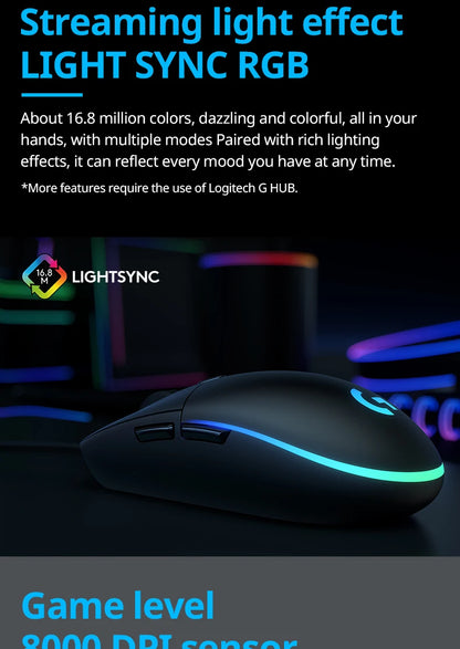 Logitech G102 Gaming Mouse gamer  pc gamer mouse inambricos