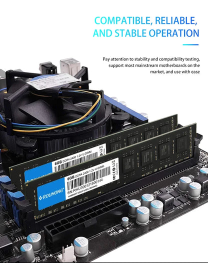 Memoria ram DDR4 RAM 8GB 16GB 32GB Stick  2400 2666 3200MHz 288 PIN PC4 Desktop Universal Memory 17000 19200 2666