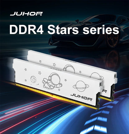 JUHOR DDR4 8GB 16GB 3200MHz 3600MHz Desktop Memory Ram