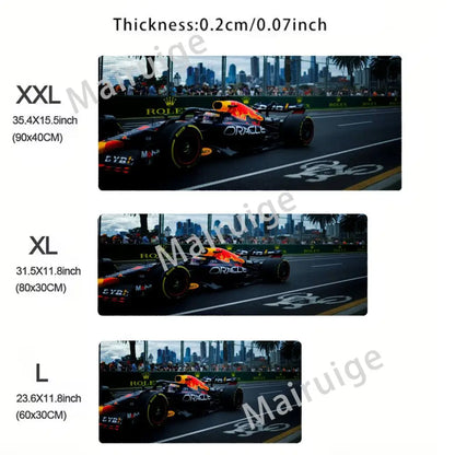 Pc Gaming Laptop F1 Racer 33 Number Mouse Pad Gamer Keyboard Non-slip Mat Computer Accessories Mausepad Deskmat Mousepad Cabinet