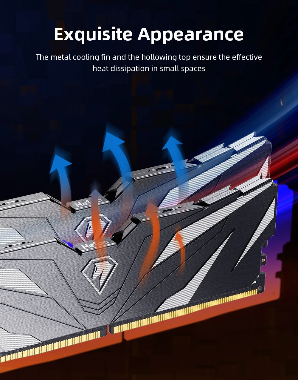 Netac DDR4 RAM Memory DDR4 32GB 16GB 8GB DDR5 4800MHz Memoria RAM DDR4 3200MHz 3600MHz 2666MHz XMP for AMD Intel Motherboard