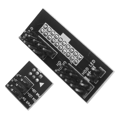 DIY Module Accessories For Dell Optiplex 7010 9010 7020 9020 T1700 Motherboards Front Panel Header Adapter Kit Computer Supplies