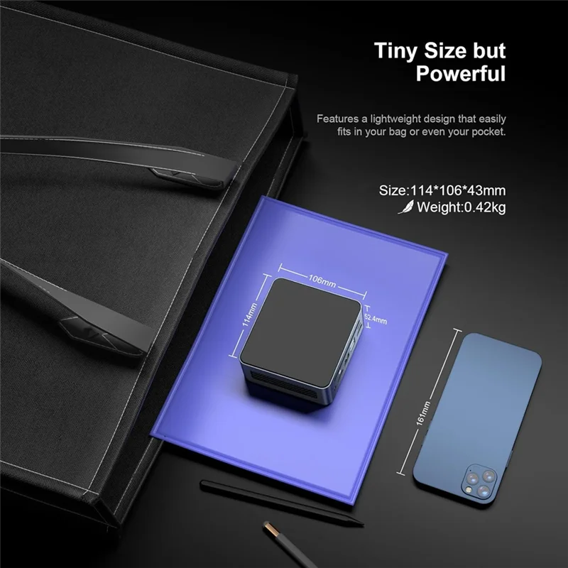 ABGI-Popular Games Easy To Play, 8K Mini Computer For Home And Office, Mini Console Game Host Computer