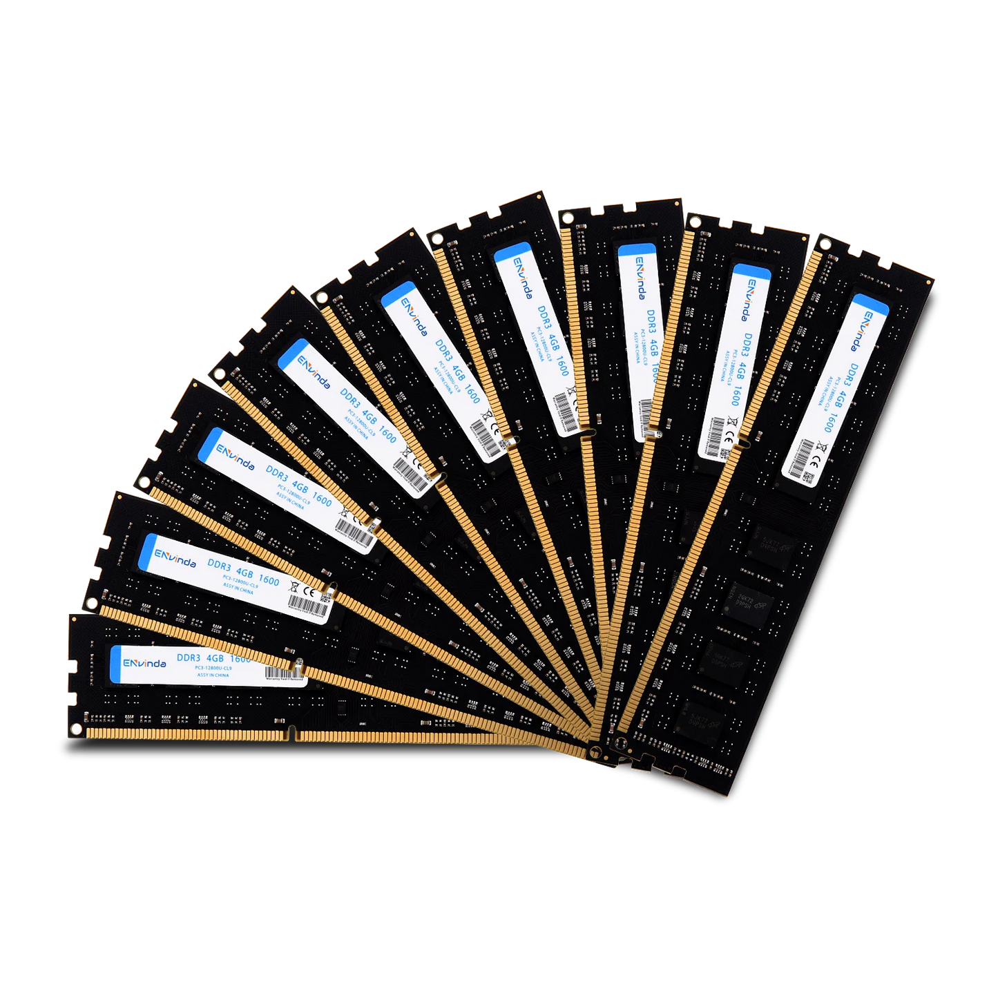 ENVINDA DDR4 RAM 8GX2 16GX2 3200MHz RAM 32G 16G Dual Channel DIMM Memoria NO Support AMD CPU Ram 1.35V DDR4 RGB RAM for Desktop