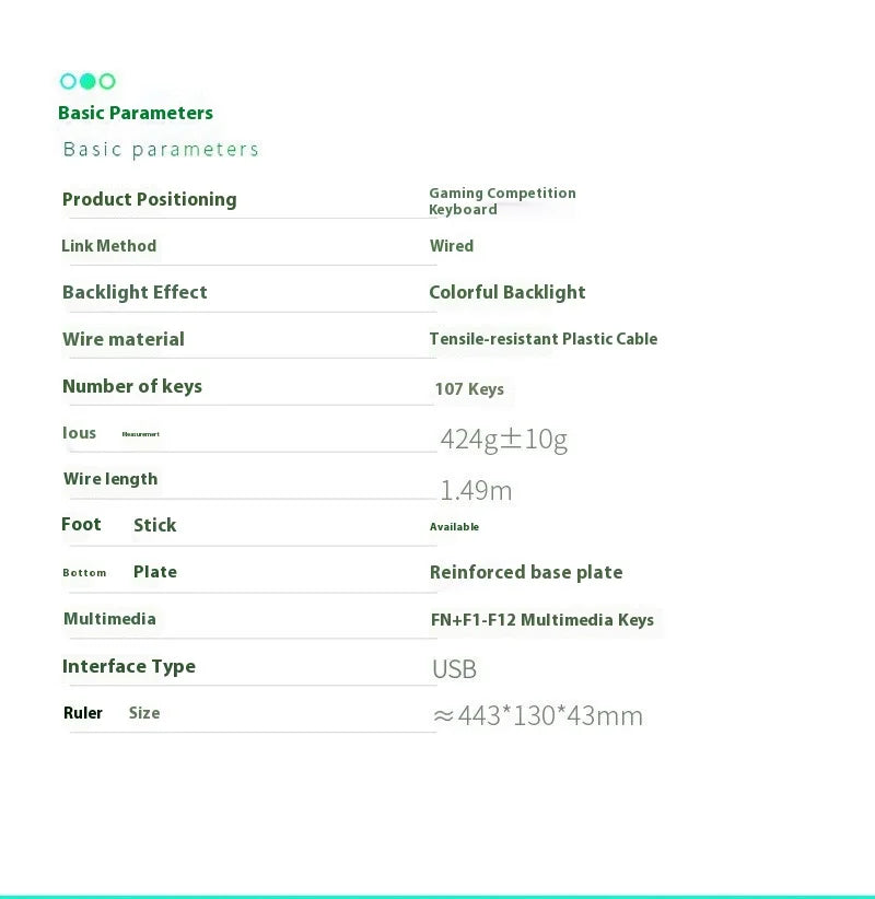 Gamer Keyboard And Mouse PC Gaming Keyboard RGB Backlit Keyboard Rubber Keycaps Wired English Keyboard Mouse Gamer Gaming Mouse