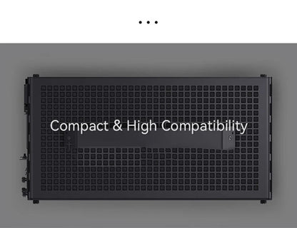 Jonsbo Z20 MATX ATX PC Case Chassis 20L Detachable Handle Case Support 240mm AIO Cooler Type-C Black Desktop Small Compact Case