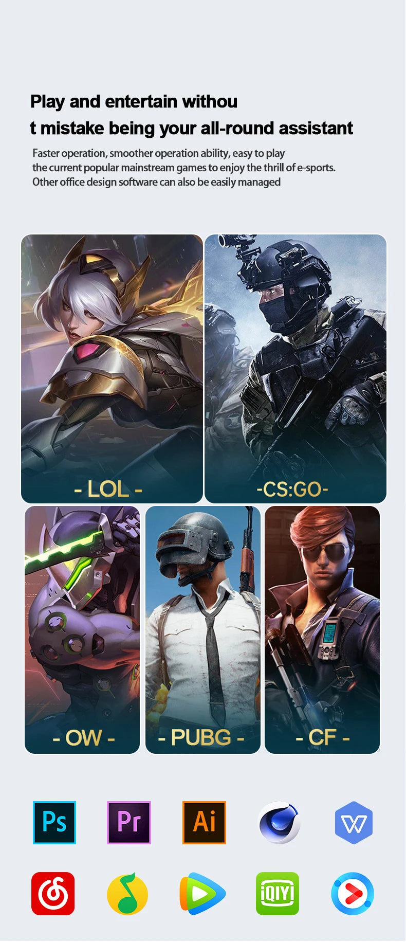 14.1" Ultra Slim Laptop 16GB RAM 2TB SSD Intel N3700 Notebook Gamer  1920*1080 Display Windows 11 Pro Office Study Computer PC