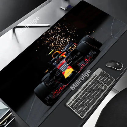 Pc Gaming Laptop F1 Racer 33 Number Mouse Pad Gamer Keyboard Non-slip Mat Computer Accessories Mausepad Deskmat Mousepad Cabinet