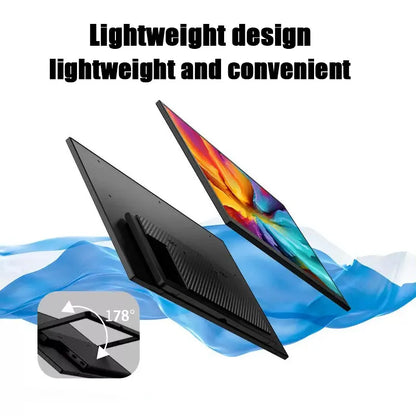 24.5" 144HZ Portable Gaming Monitor 2560x1440 HDR Screen Travel Gaming Computer Display for Steam Deck Laptop Switch PS4 /5 Xbox