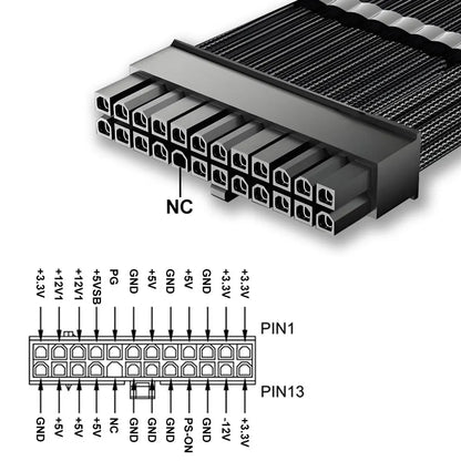 1PC 750w 110V/220V Full Module PC Power Supply Active Gold 80 Plus 24pin ATX New Fonte PFC Gamer Source Gaming PC Power Supply
