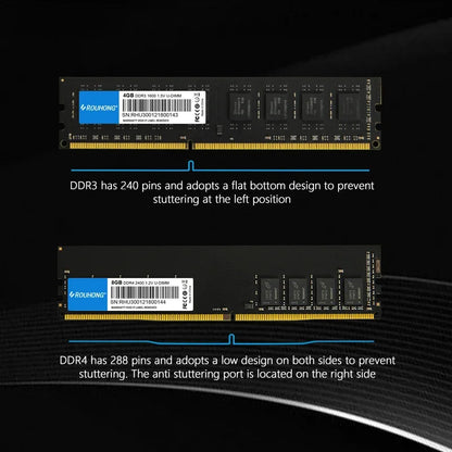 Memoria ram DDR4 RAM 8GB 16GB 32GB Stick  2400 2666 3200MHz 288 PIN PC4 Desktop Universal Memory 17000 19200 2666