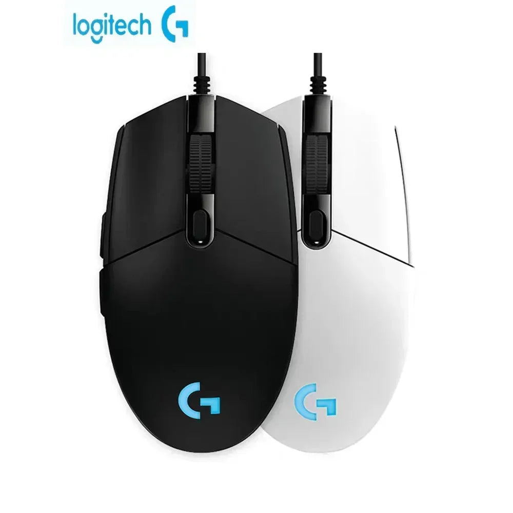 Logitech G304 G102 Wired Mouse Mechanical Button Gamer Mice Computer Mouse RGB Rechargeable Mouse for PUBG Laptop PC