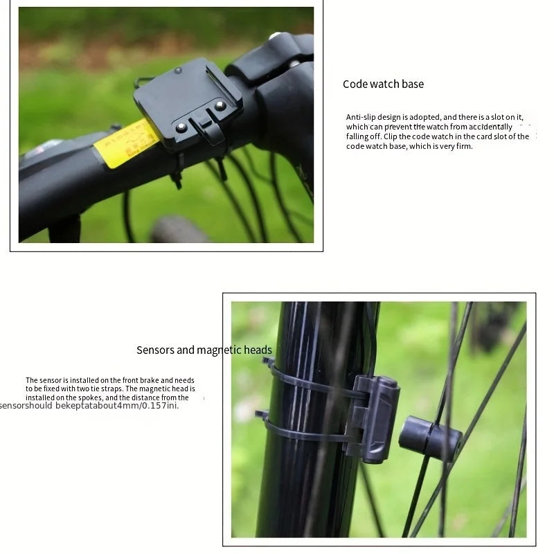 Bicycle Bicycle Bicycle Lcd Monitor Digital Computing Motorcycle Speedometer Bicycle Computer