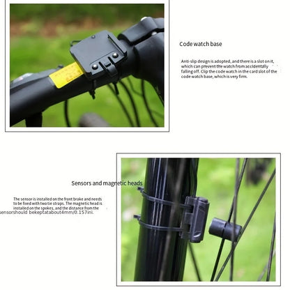 Bicycle Bicycle Bicycle Lcd Monitor Digital Computing Motorcycle Speedometer Bicycle Computer