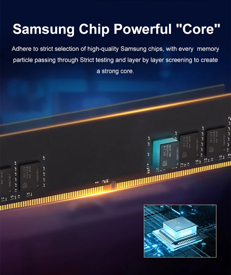 JUHOR DDR4 8GB 16GB 3200MHz 3600MHz Desktop Memory Ram