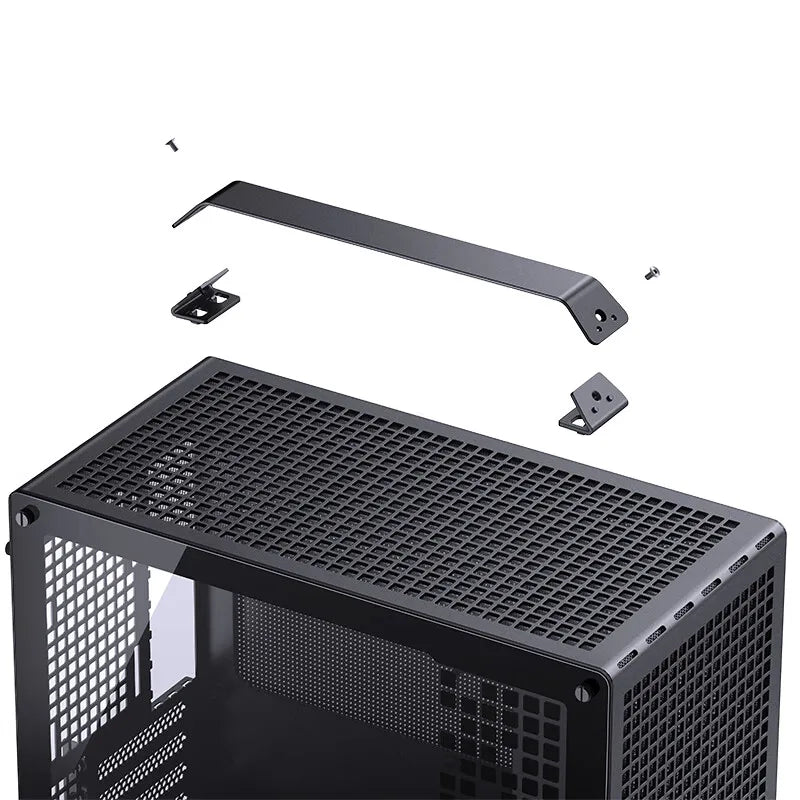 Jonsbo Z20 MATX ATX PC Case Chassis 20L Detachable Handle Case Support 240mm AIO Cooler Type-C Black Desktop Small Compact Case
