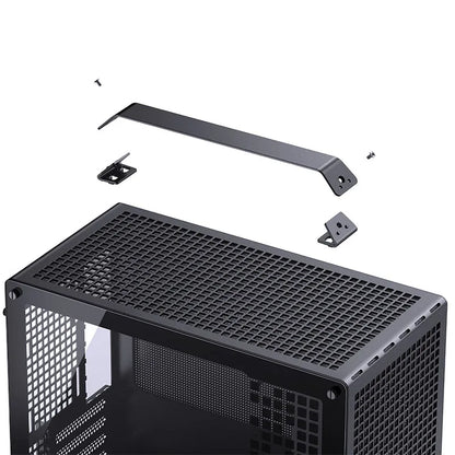 Jonsbo Z20 MATX ATX PC Case Chassis 20L Detachable Handle Case Support 240mm AIO Cooler Type-C Black Desktop Small Compact Case