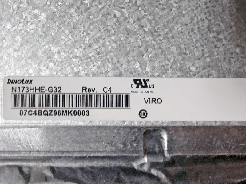 17.3 Inch Gaming Laptop LCD Screen N173HHE-G32 N173HCE-G32 N173HCE-G3A 40 Pins 120 HZ 1920*1080 IPS Matrix Display panel