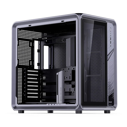 Jonsbo BO400 ATX Case Aluminum Seaview Room Chassis 10 Fan Slots Computer Game Main Case MINI-ITX/M-ATX Backboard Perspective PC
