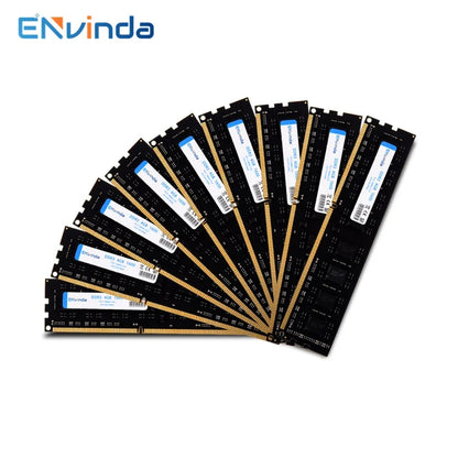 ENVINDA DDR4 RAM 8GX2 16GX2 3200MHz RAM 32G 16G Dual Channel DIMM Memoria NO Support AMD CPU Ram 1.35V DDR4 RGB RAM for Desktop