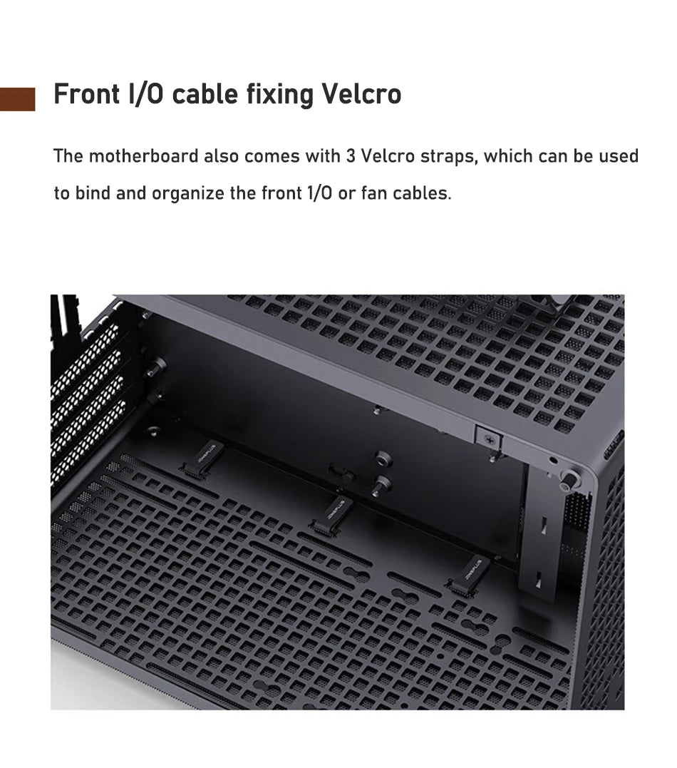 Jonsbo Z20 MATX ATX PC Case Chassis 20L Detachable Handle Case Support 240mm AIO Cooler Type-C Black Desktop Small Compact Case