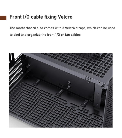 Jonsbo Z20 MATX ATX PC Case Chassis 20L Detachable Handle Case Support 240mm AIO Cooler Type-C Black Desktop Small Compact Case