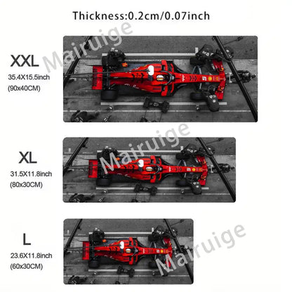 Pc Gaming Laptop F1 Racer 33 Number Mouse Pad Gamer Keyboard Non-slip Mat Computer Accessories Mausepad Deskmat Mousepad Cabinet