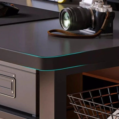 Office Computer Desk Computer Desk Gaming Desk Sturdy Home Gamer Table Metal Legs Dormitory Student Tables Laptop Computer Desk