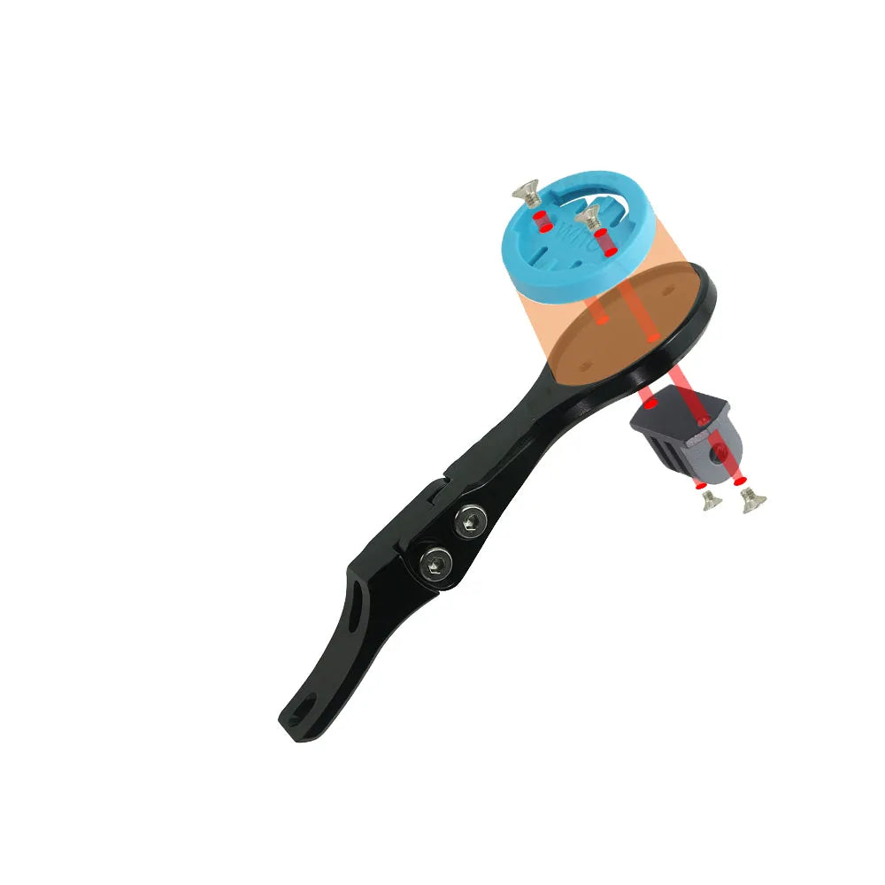 Computer Mount Accessories Giant Mount Tray For Wahoo/ Bryton/ Garmin Computers Stand/ Cateye/ Lightclip/ GPS Holder Chassis