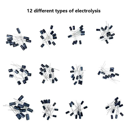 2110pcs Electronic Components Kit Ultimate Edition Various Common Capacitors  Resistors T0-92 LED PCB Board DIP-IC Breadboard