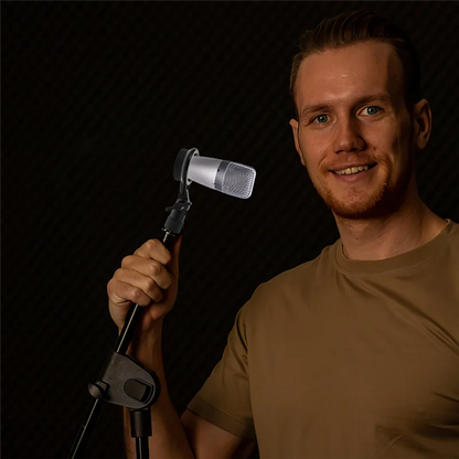 ABAC-Mic Stand Accessories Mic Clip Metal Use Flexible Simple Angle Adjustment Suitable