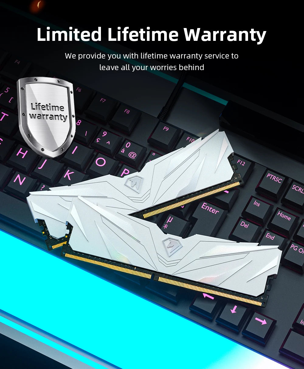 Netac DDR4 RAM Memory DDR4 32GB 16GB 8GB DDR5 4800MHz Memoria RAM DDR4 3200MHz 3600MHz 2666MHz XMP for AMD Intel Motherboard