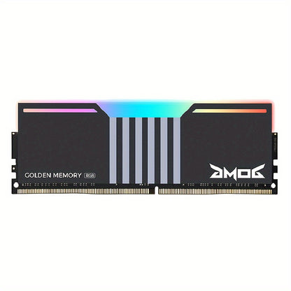 GMOG RGB RAM DDR4 Desktop 8GB 16GB 3200MHz 3600MHz XMP DDR4 Gaming RAM Memoria Desktop 288-Pin 1.35V ARGB With Heatsink
