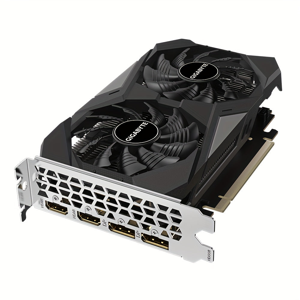 Gigabyte RTX3050 WINDFORCE OC 6G - Overclocked GeForce, GDDR6, 14000 MHz, PCI-E 4.0, 96bit, Desktop NVIDIA Graphics Card