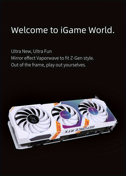 Colorful IGame GeForce RTX 3060 Ultra W OC 12G L, Graphics Card, GPU, Computer Video Card